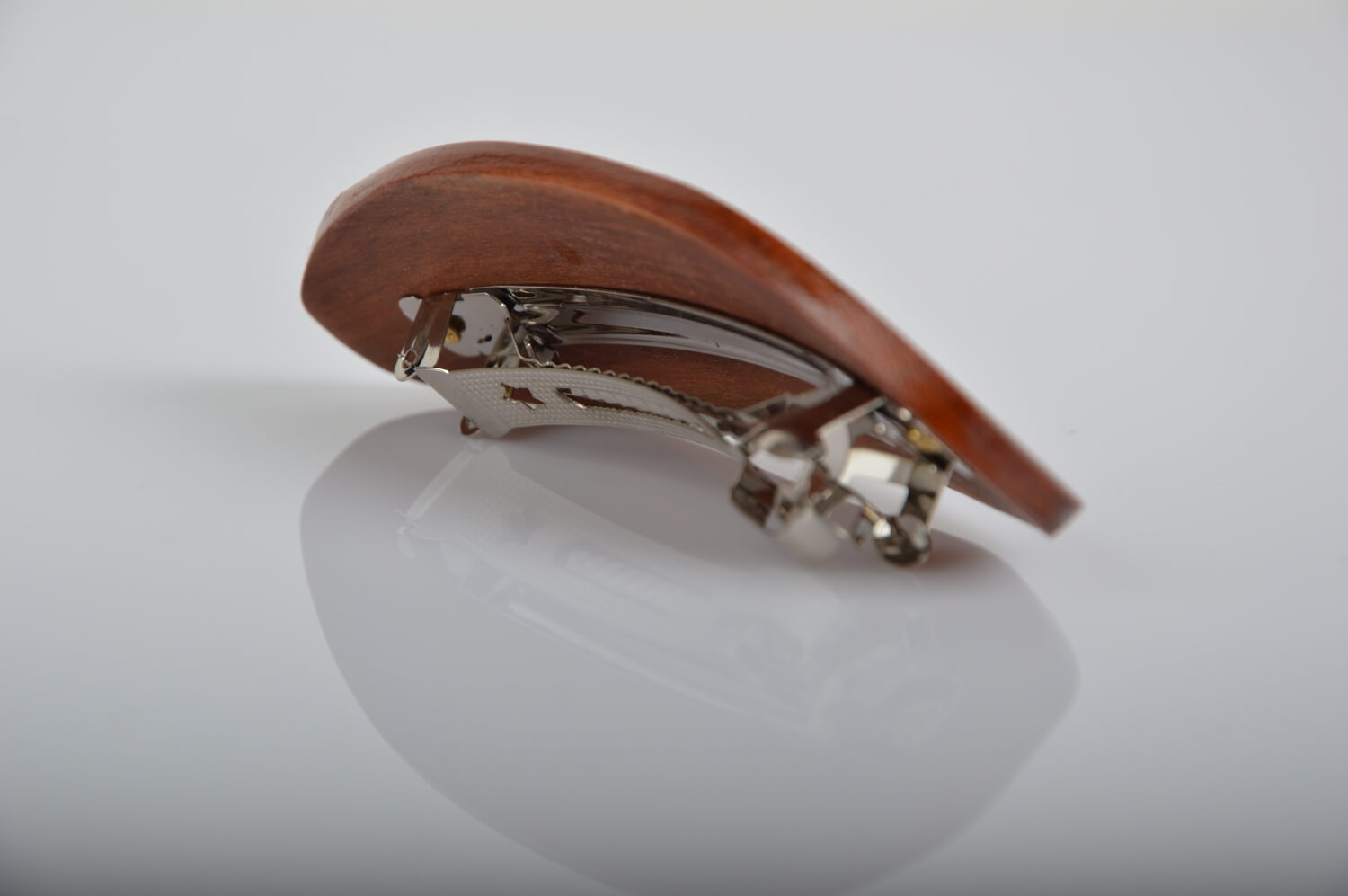 Handmade wooden hair clip 