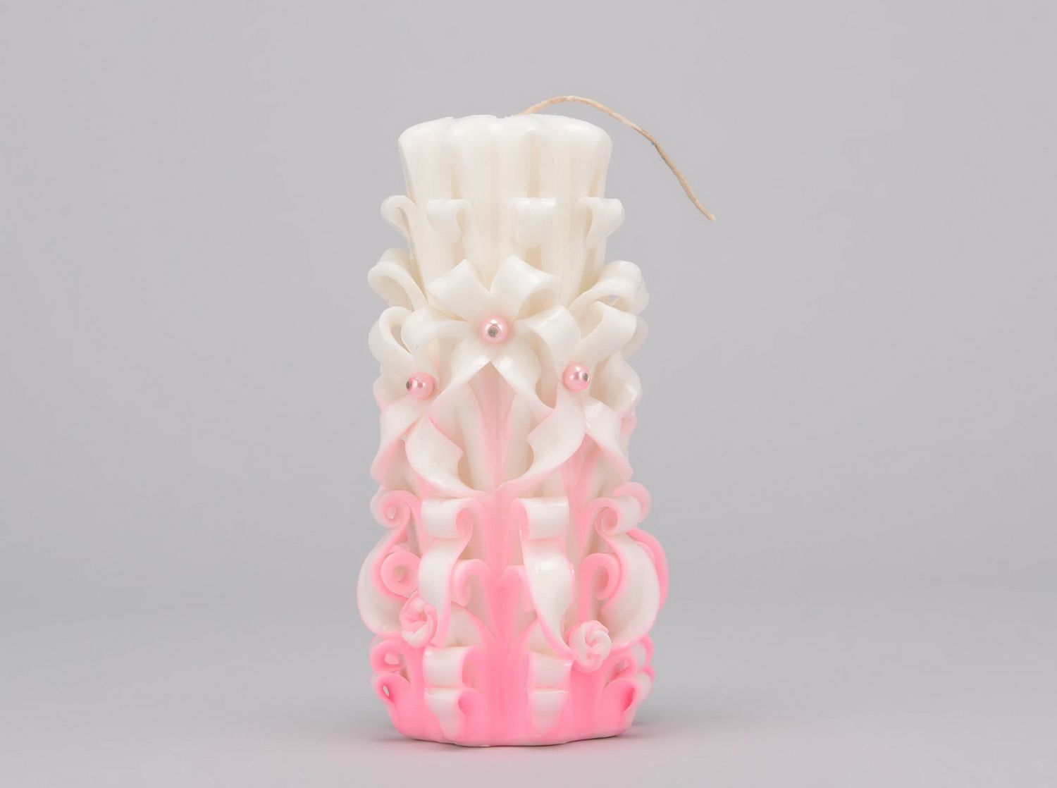 Marshmallow candle