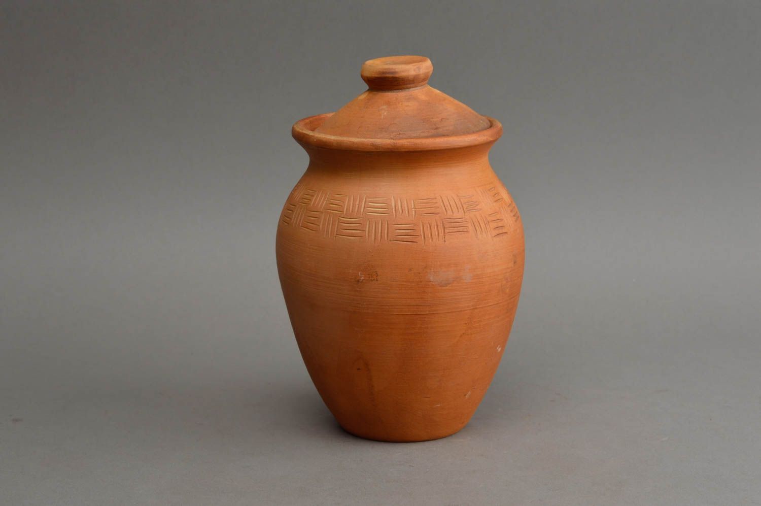 Clay pot for storing food