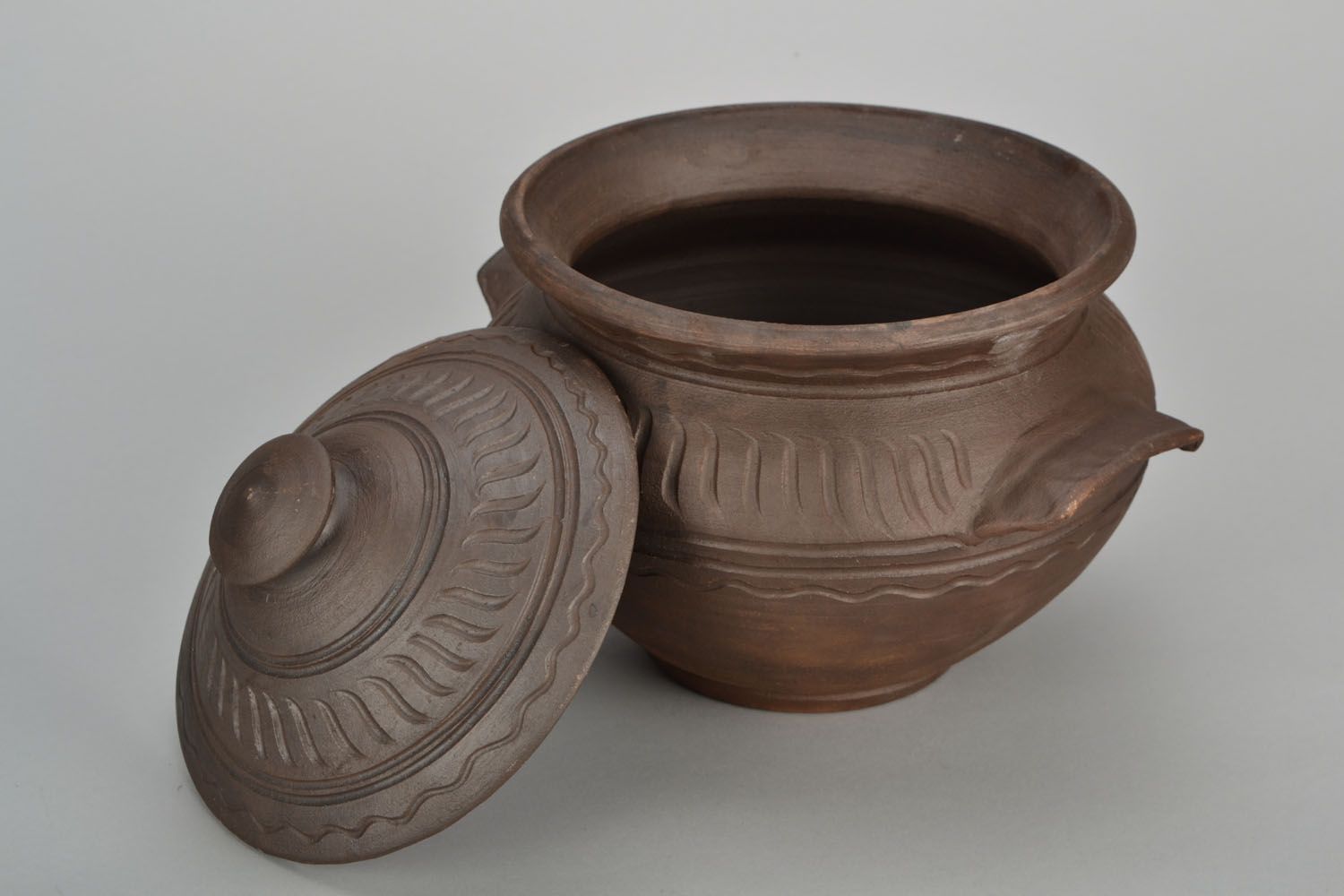 Clay pot for first courses