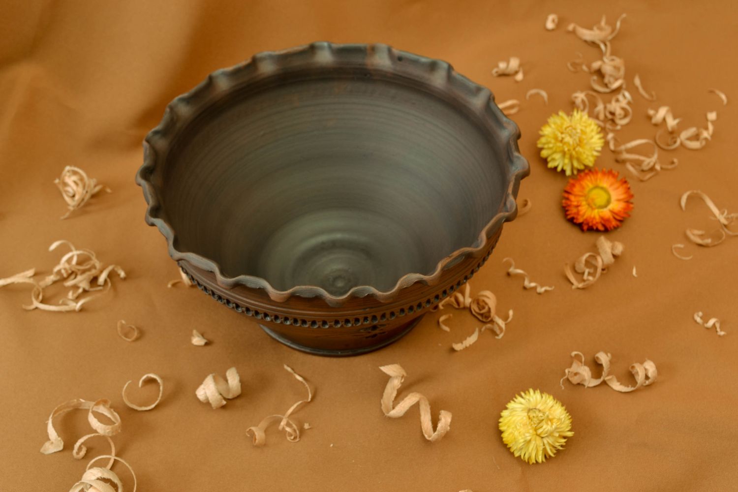 Handmade Clay Bowl