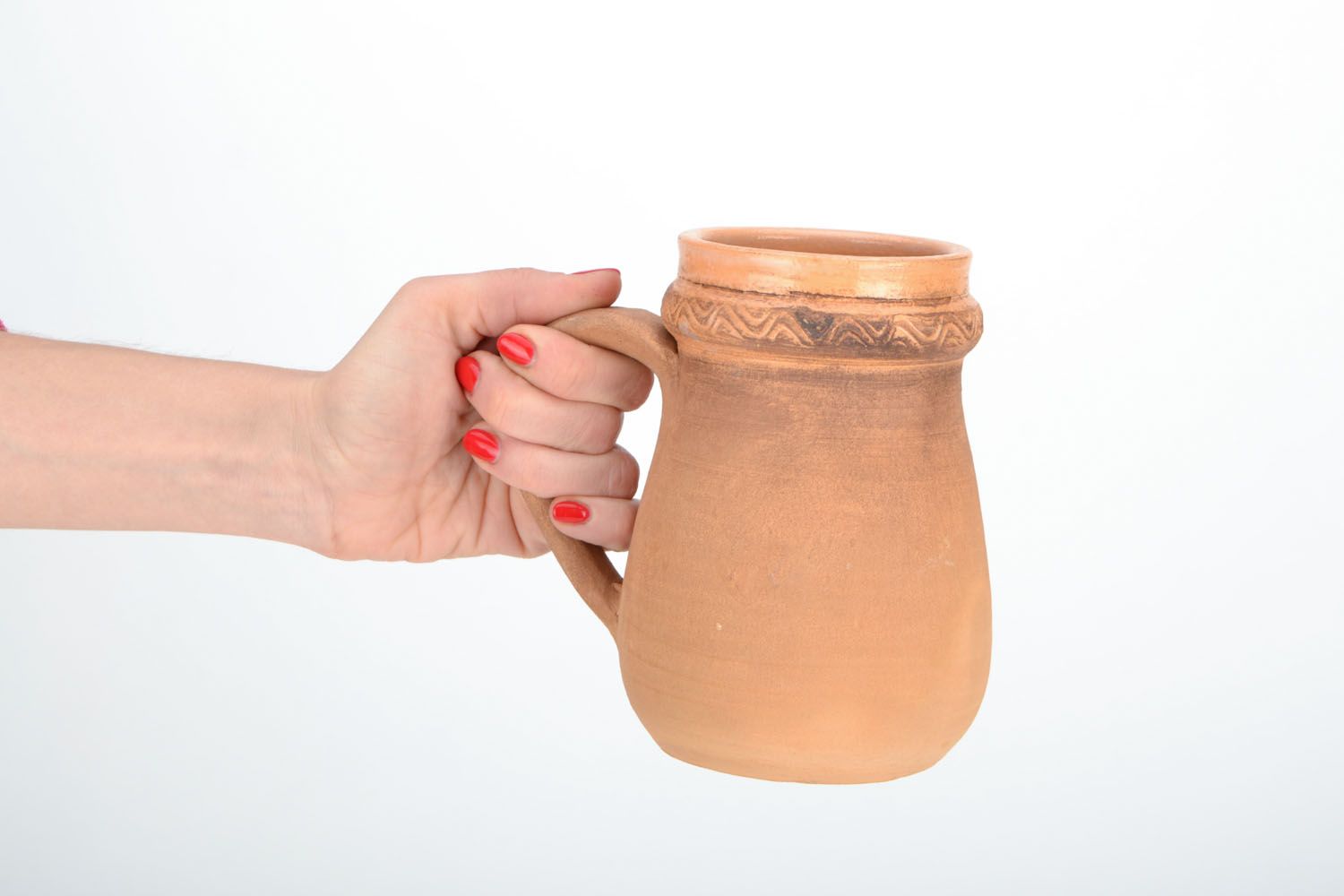 The original earthenware jug-cup