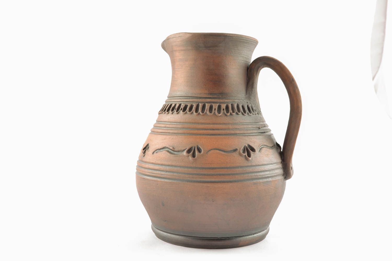 Ceramic jug without lid