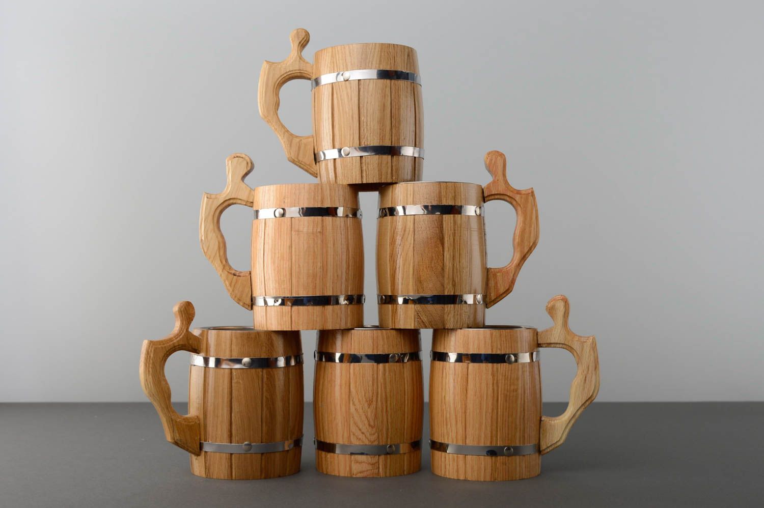 Set of beer mugs