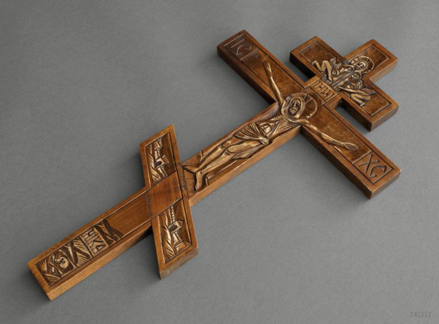 Orthodox wooden cross.