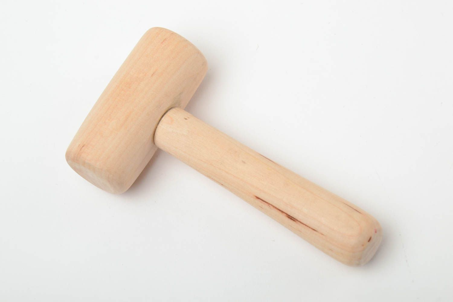 Children's wooden hammer