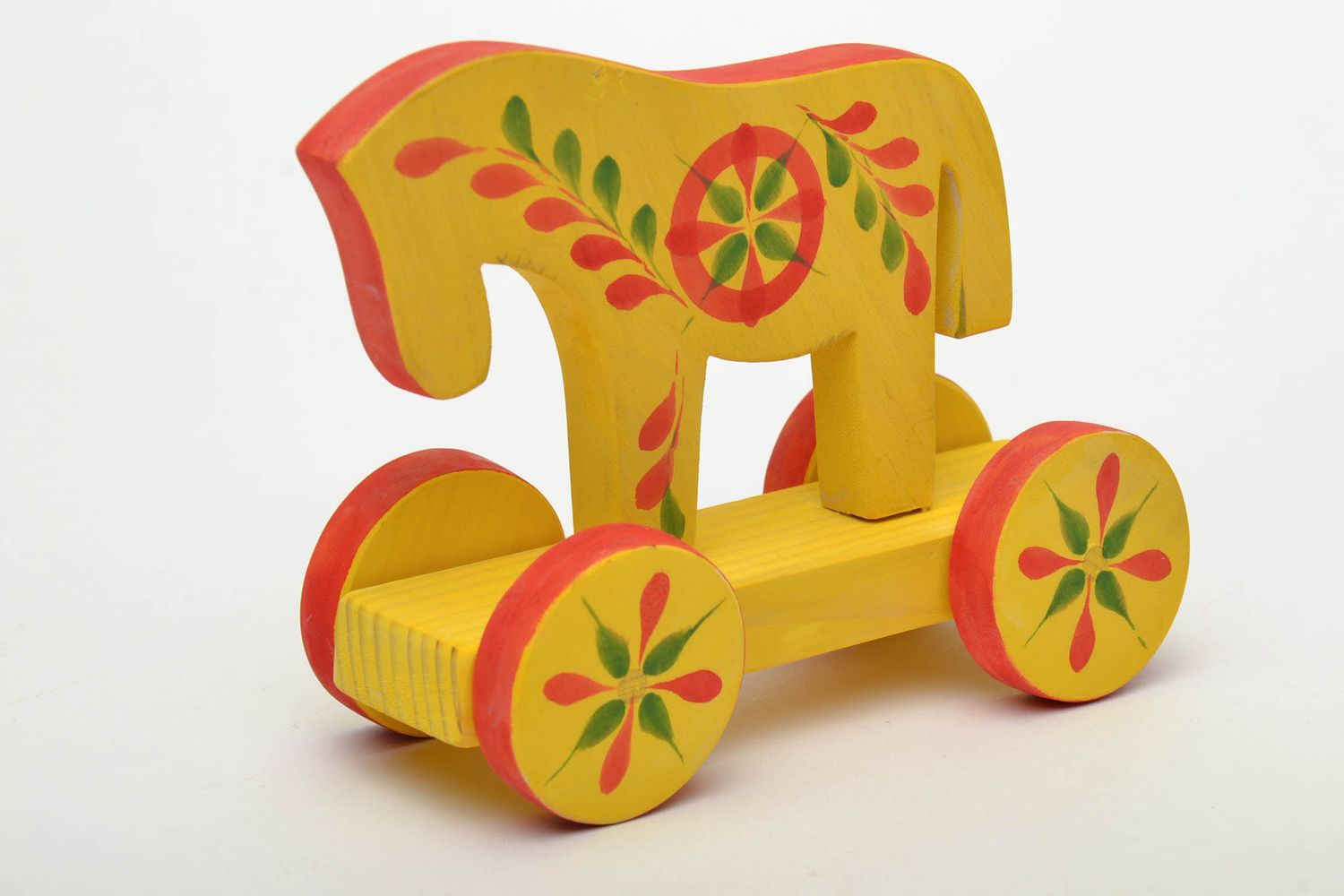 Wooden toy gurney 