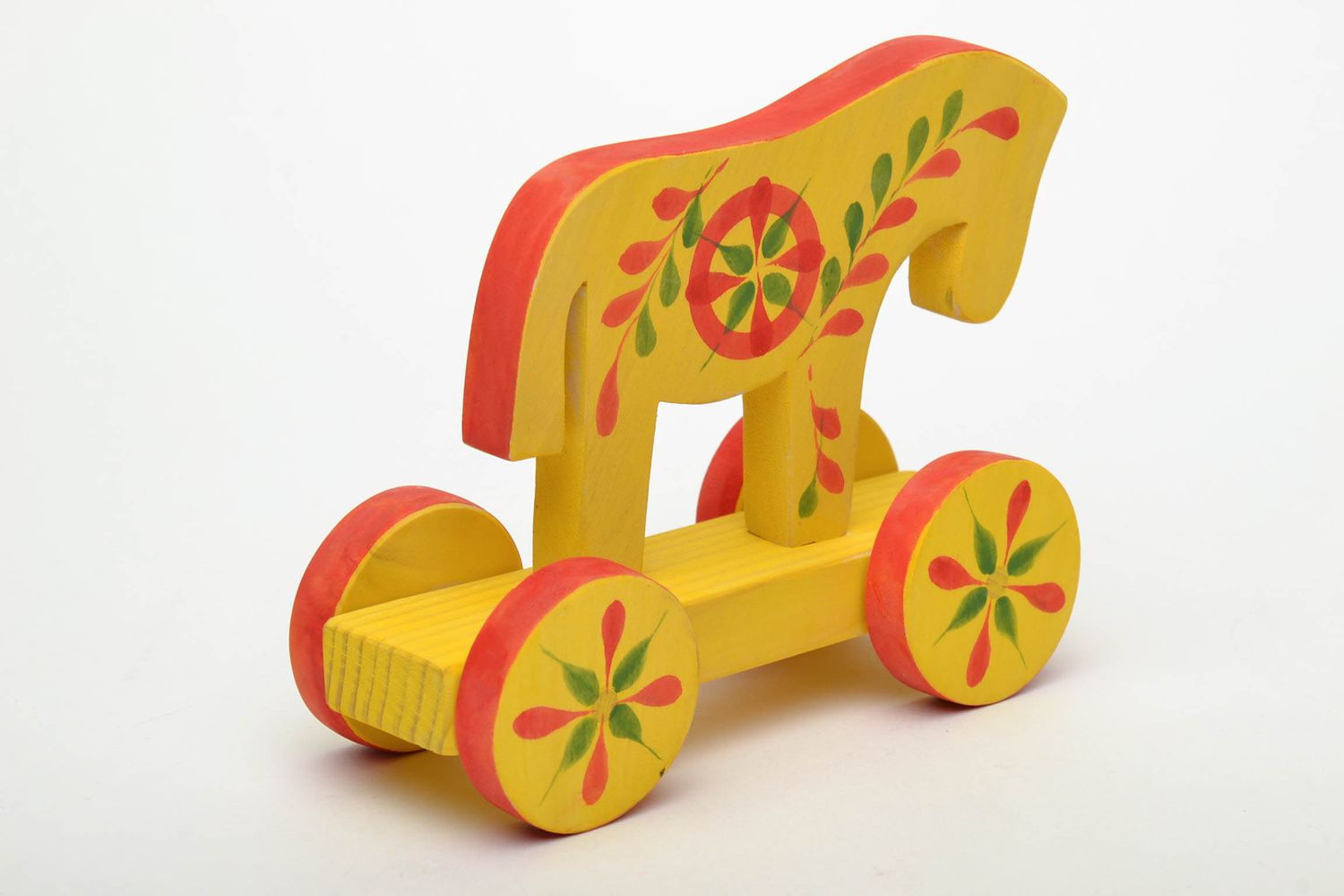 Wooden toy gurney 