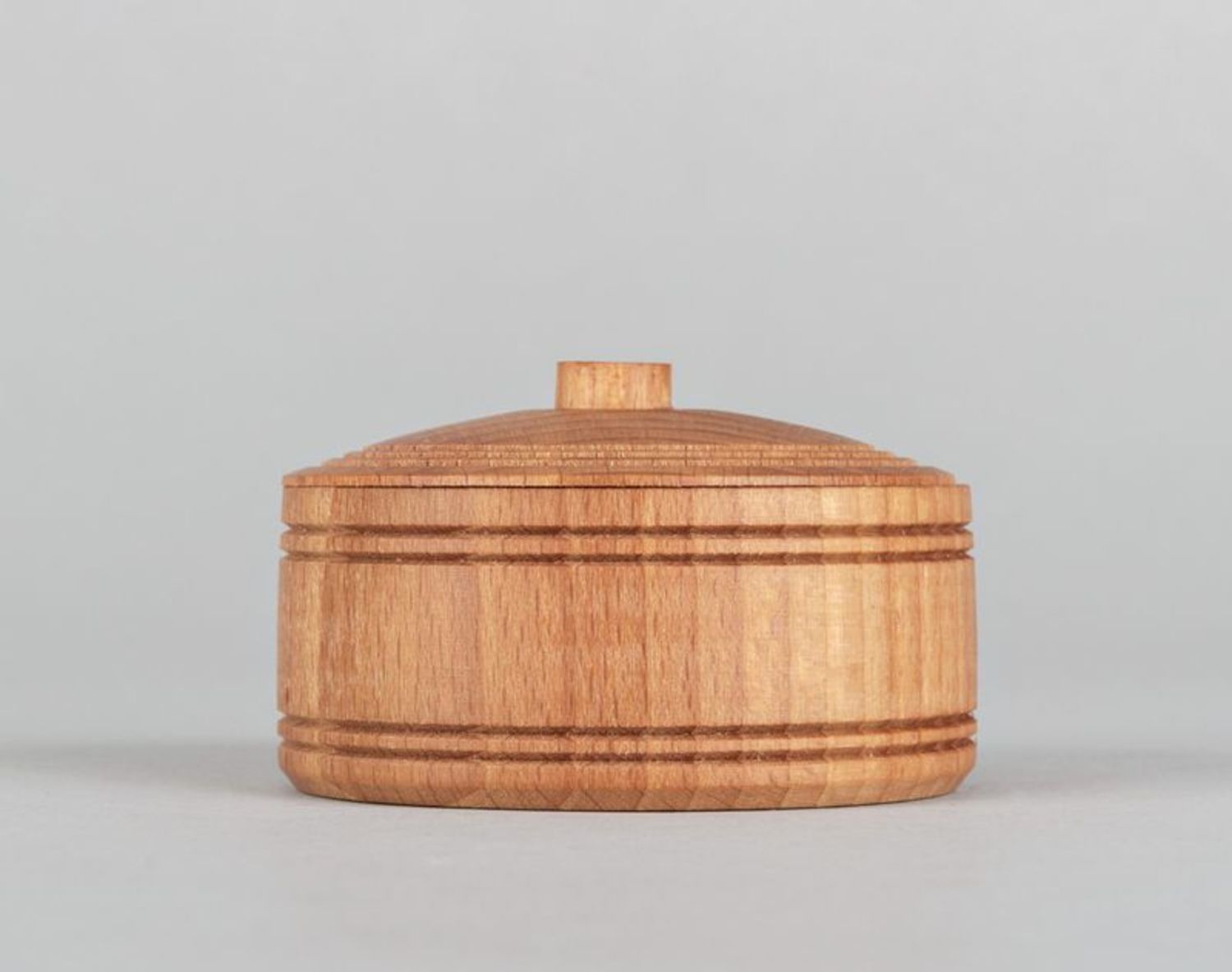 Wooden salt cellar