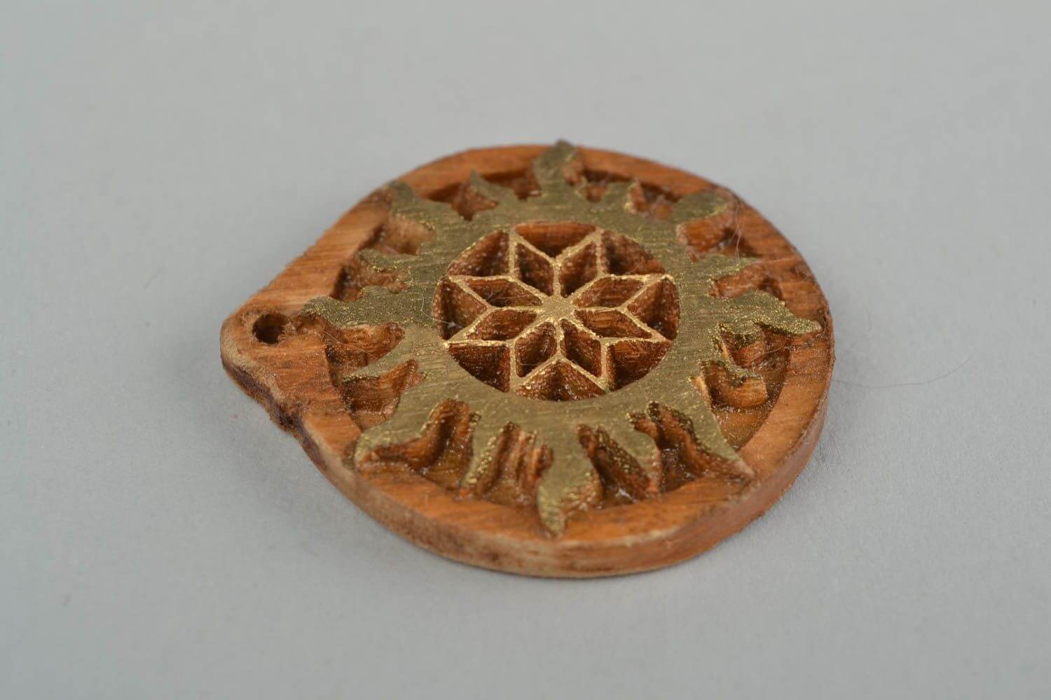 Wooden amulet